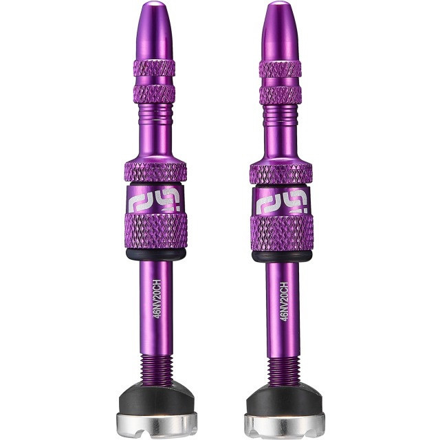 Ethirteen Tubelessventil Quickfill Gen2 Aluminium , 2 Stk 16-24mm, Violet Purple