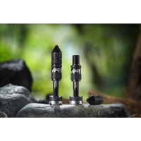 Ethirteen Tubelessventil Schrader Quickfill Gen2 Aluminium , 2 Stk 16-24mm, Schwarz