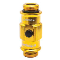 Lezyne Macro HV Floor Drive ABS, flat black