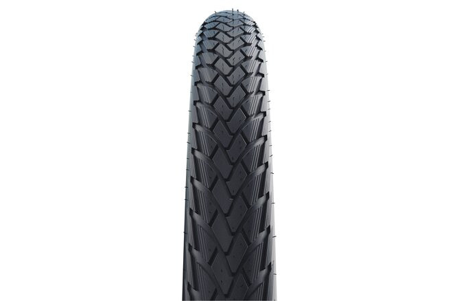 Schwalbe Pneu Green Marathon 700C GG Starr mit Reflexstreifen black, 25mm