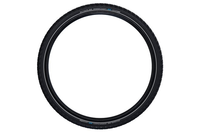Schwalbe Pneu Marathon 365 700C starr mit Reflexstreifen black, 38mm