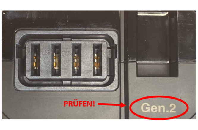 Shimano Akku E-Bike BT-EN604 Rahmenmontage 418 Wh / 36 V / 11.6 Ah schwarz