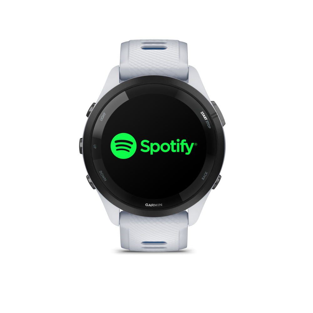 Garmin Forerunner 265, 42/46mm mit Schnellwechsel-Silikon-Armband 22mm