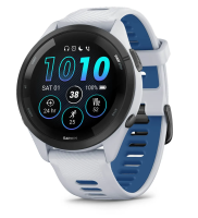 Garmin Forerunner 265, 42/46mm mit Schnellwechsel-Silikon-Armband 22mm