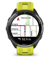 Garmin Forerunner® 965, Titan mit Silikon-Wechselarmband 22 mm
