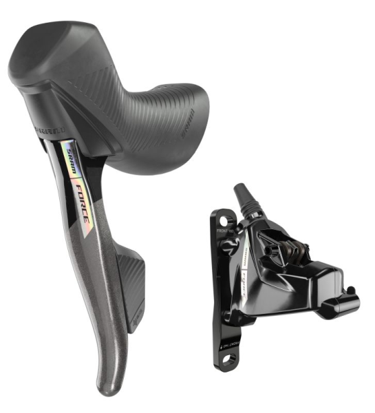 SRAM Force AXS Hydr. Disc Brems-/ Schalthebel links, vorne, FlatMount, 1300mm