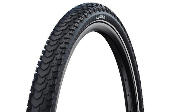 Schwalbe Pneu Marathon Mondial 26x2.00 Starr mit Reflexstreifen black