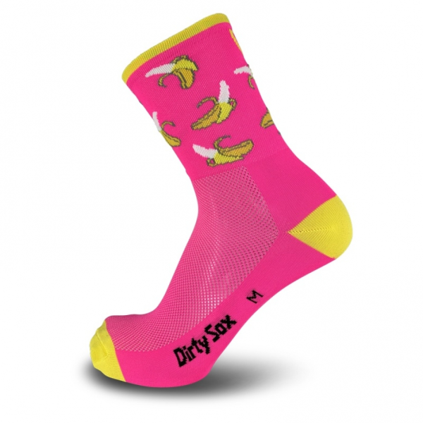 DirtySox Banana - Neon Pink-High - Hoch