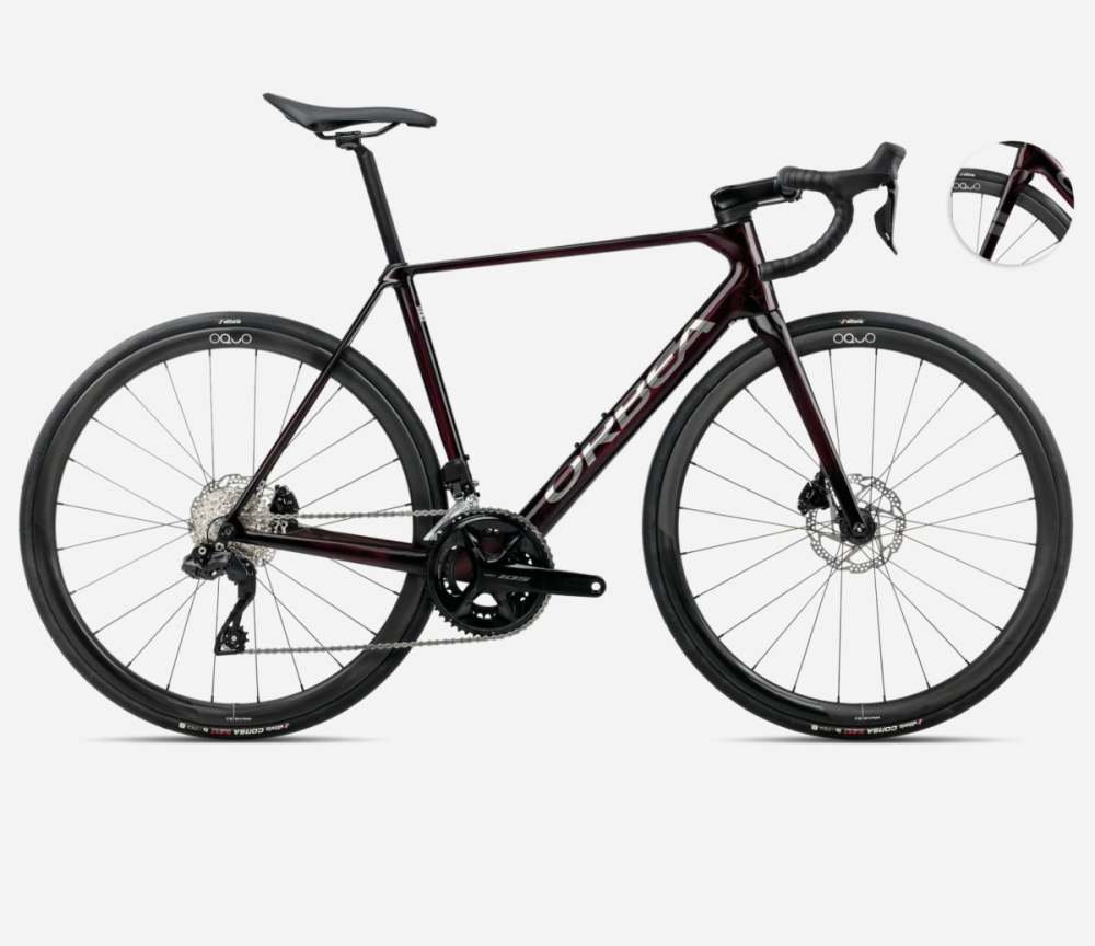 Orbea Orca M35i Red - Titanium, 57