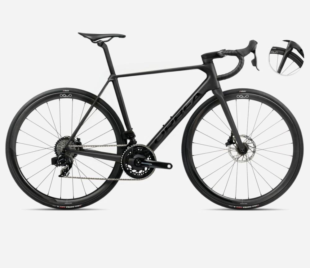 Orbea Orca M21eTEAM PWR Vulcano - Black, 57