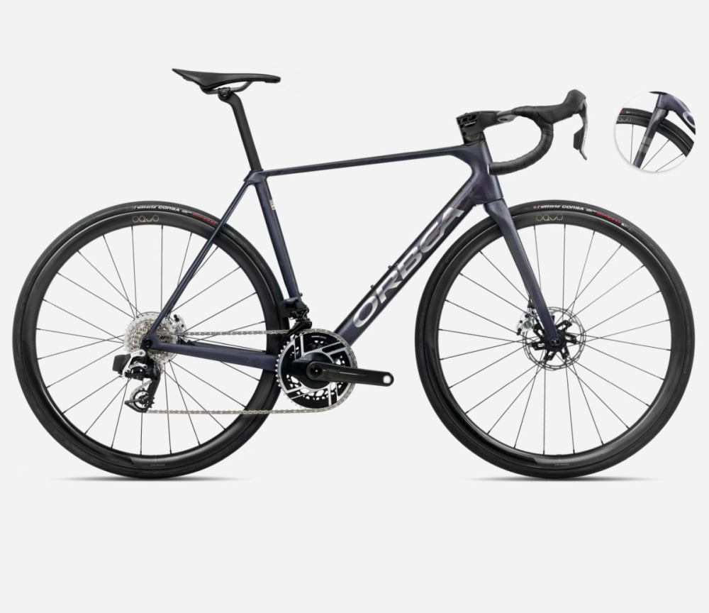 Orbea Orca M11eLTD PWR Tanzanite - Carbon Raw, 51
