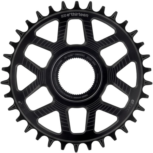 e*thirteen Ethirteen Kettenblatt e*spec Guidering Direct Mount 11/12 fach Fazua Ride 60 18mm offset CL 55mm ...