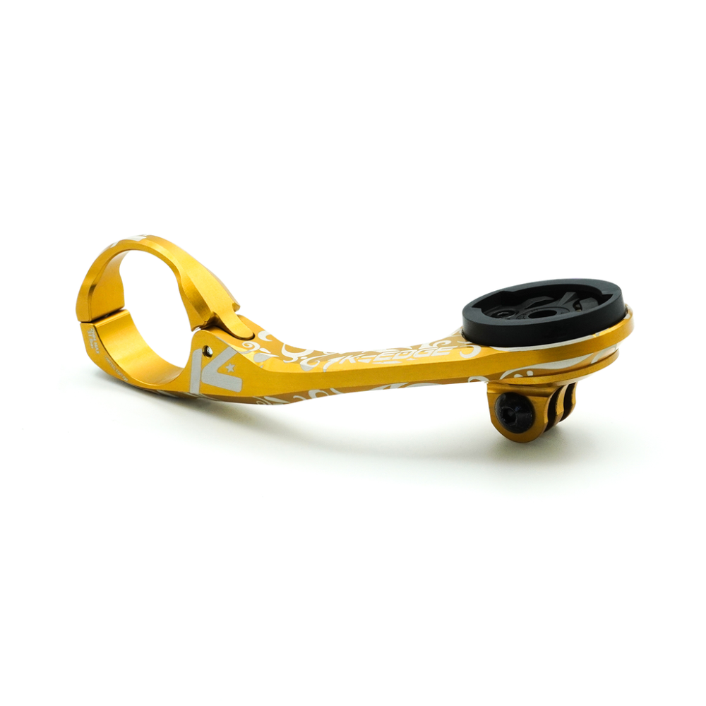 K-Edge Limited Edition GARMIN/WAHOO MAX XL Combo Mount, Gold