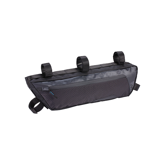 BBB Oberrohrtasche 5.0L 50x7x16cm schwarz 2 Seitenreissverschlüsse