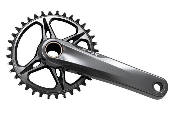 Shimano Kettenradgarnitur XTR FC-M9125 ohne Kettenblatt CL: 55 mm, 175