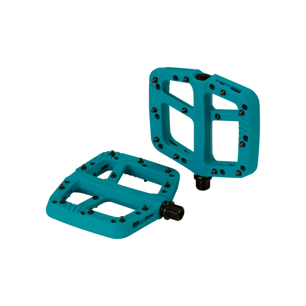 BBB BBB Flatpedal Decoder Composite, Türkis