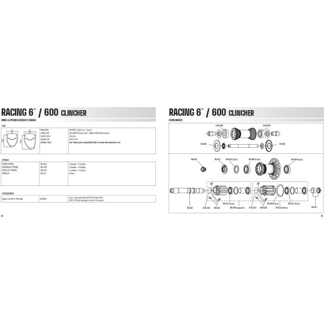 Fulcrum Racing 6 Vorderrad, 5x100mm