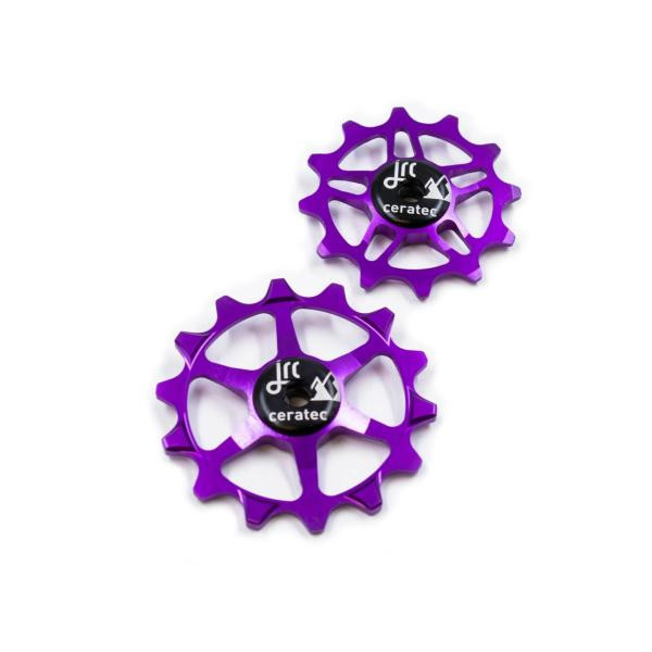 JRC Components Ceramic Sram XX1/X01/GX Eagle, AXS Eagle purple Schaltwerkrädchen