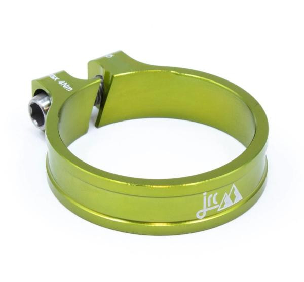 JRC Components Kumo+ lightweight acid green 34.9mm Sattelstützenklemme