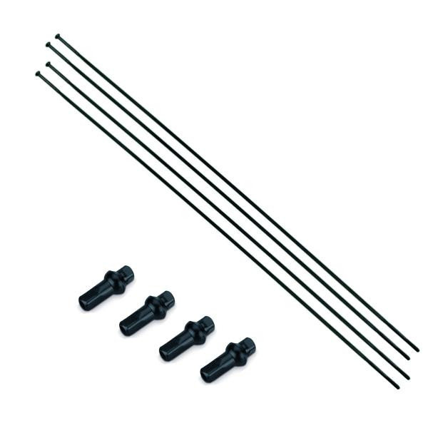 NEWMEN Sapim CX-Ray Straightpull schwarz Speichenset 274/270mm