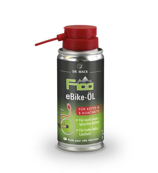 Dr. Wack F100 eBike-Kettenöl/Akku-Pflege Spray 100 ml