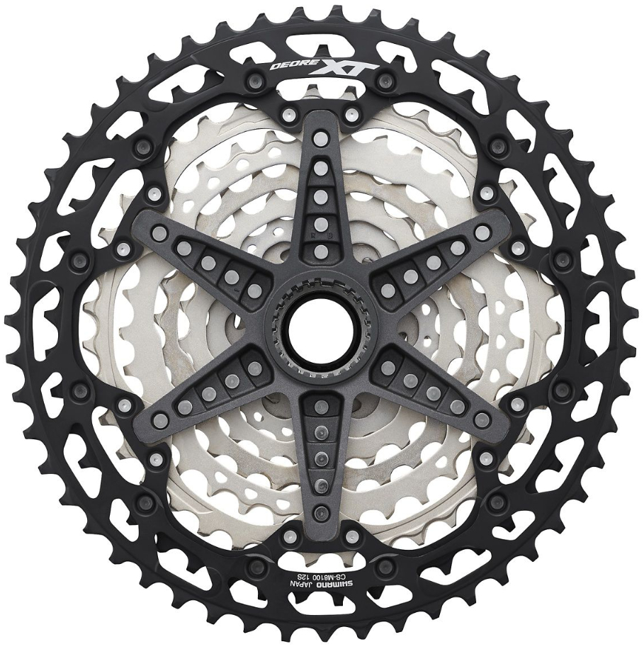 Shimano XT Kassette 10-51, CS-M8100051, Micro Spline, 12-fach