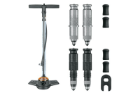 SKS SKS Standpumpe Air-X-Plorer 10.0 Stahl Clik Valve blau/schwarz