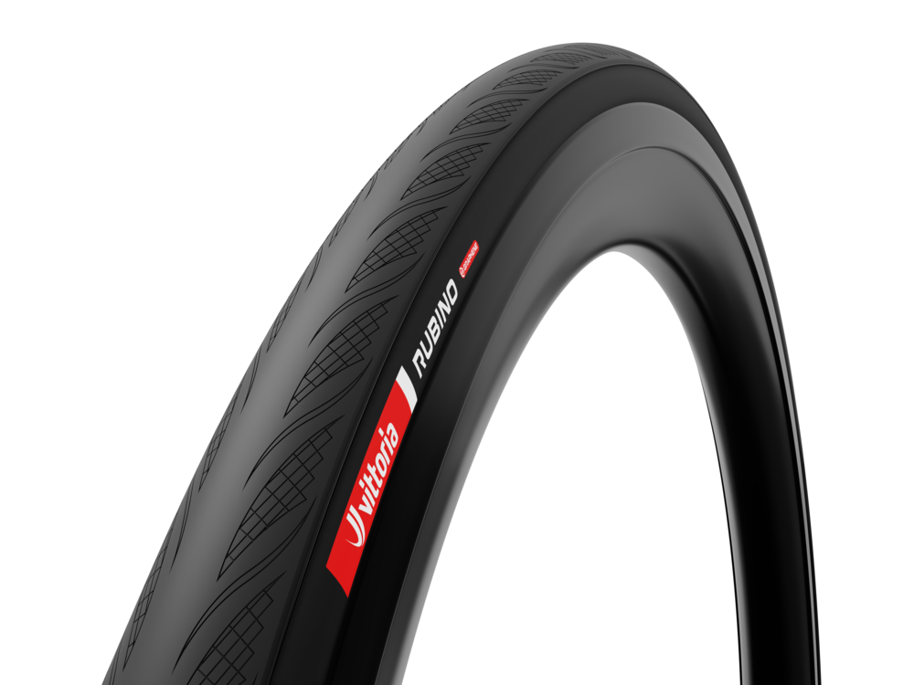 Vittoria Pneu Rubino V G2.0 700C falt full black, 26mm