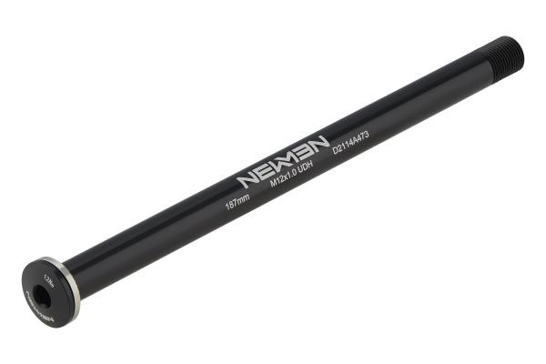 NEWMEN 12x157/M12x1.0mm/187mm UDH Steckachse