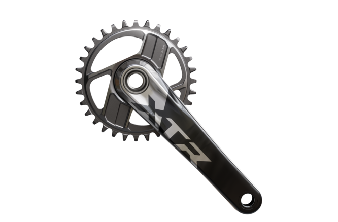 Shimano Kettenradgarnitur XTR FC-M9220 ohne Kettenblatt CL: 55 mm, 175