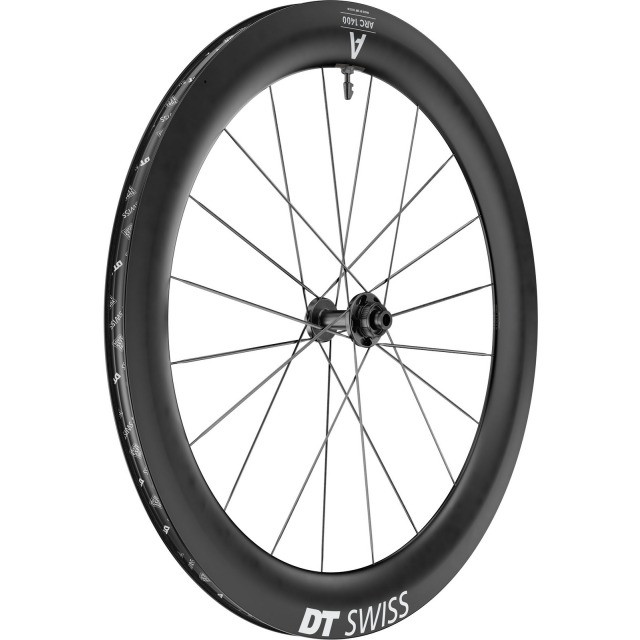 DT Swiss ARC 1400 Dicut 65 Disc Vorderrad, Mod. 25, Carbon, CL, 12x100mm, 22mm