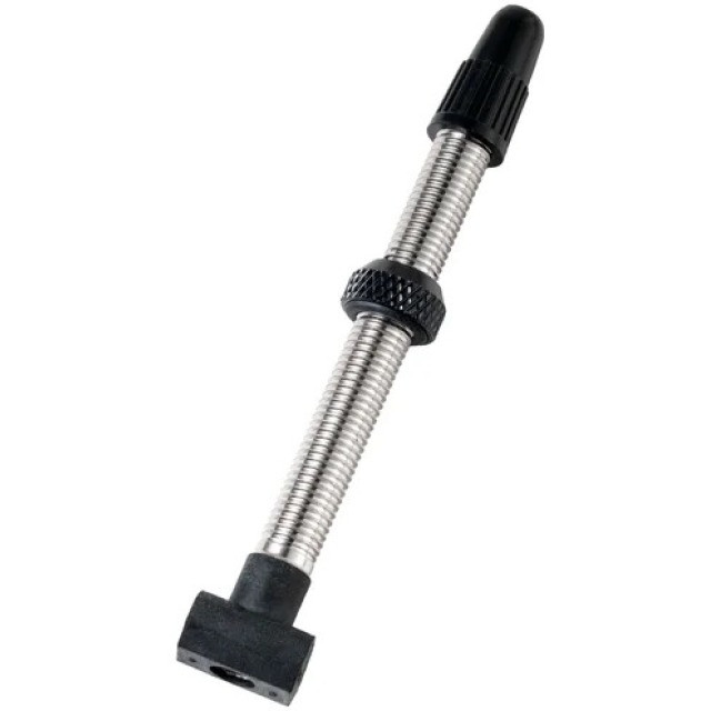 DT Swiss Tubeless Ventil R6.5 53mm, 1 Stk, silber