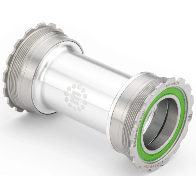 Enduro Bearings  Enduro Bearings Tretlager T47 Maxhit Internal DUB, 29mm Achse T47/86 Rahmen silber