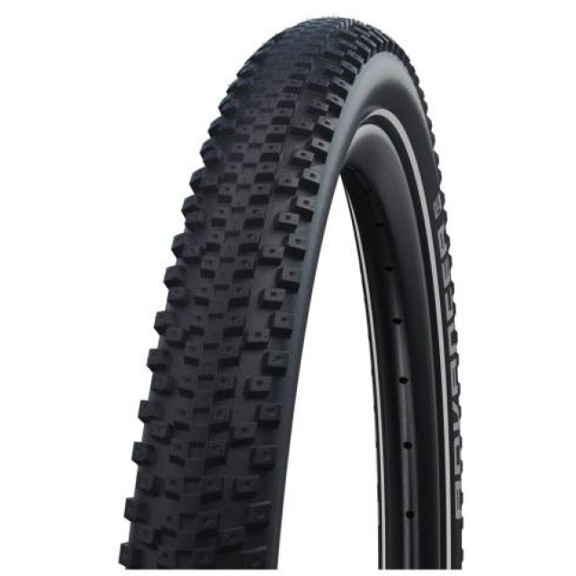 Schwalbe Advancer Hybrid Active Line Puncture Guard HS636 27.5x2.35, 60-584 Drahtreifen Green Reflex schwarz