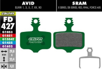 Galfer Pro FD427 Sram Red AXS/Force AXS/Level/Avid Elixir Bremsbeläge