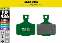 Galfer Pro FD436 Magura MT 8/6/4/2, Campagnolo Super Record/Record/Chrous/Ekar/Potenza Bremsbeläge