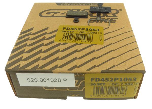 Galfer Performance FD452 Shimano XTR/XT/SLX/Deore Bremsbeläge Werkstattverpackung 30 Paar