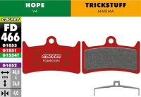 Galfer Advanced FD466 Hope EVO GR4/TR4/Tech 3 V4/4 V4 Trickstuff Maxima Bremsbeläge
