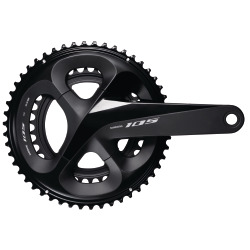 Shimano 105 Compact Kurbel 11-fach 172.5mm 34/50, FC-R7000DX04L