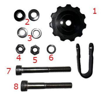 Tern Kettenführungsrolle für GSD S10 , GSD S00 Gen1 und GSD S10 Gen 2