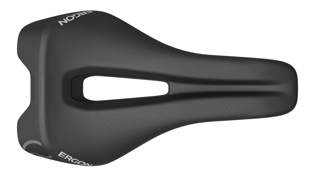 Ergon Sattel SR Tri Pro Carbon Man Front mit Öffnung black