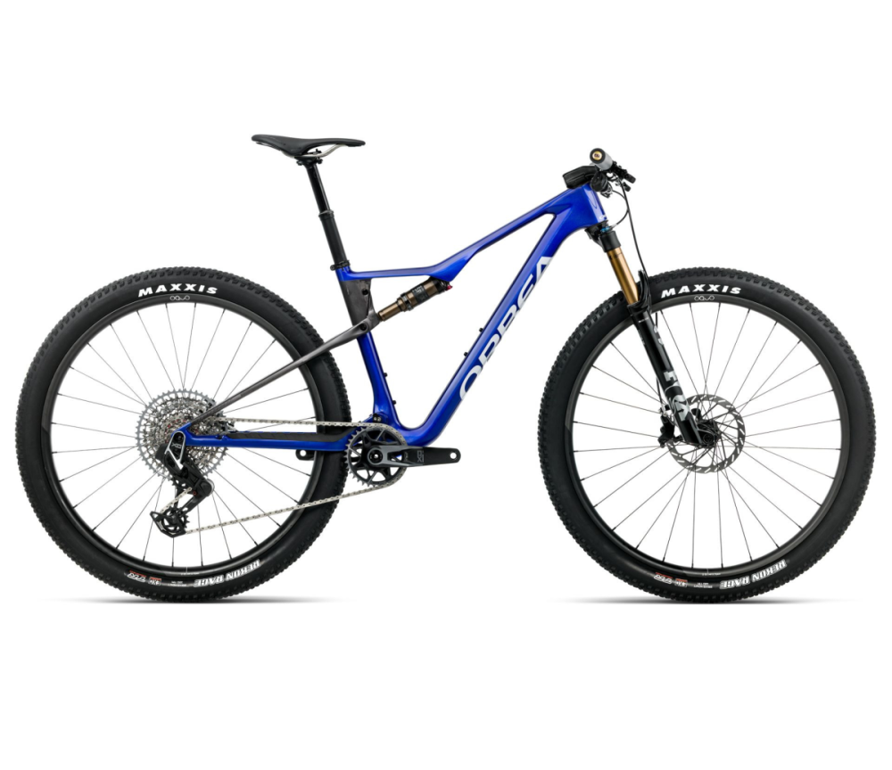 Orbea OIZ M-TEAM AXS M Cobalt Blue (Gloss) - Carbon Raw (Matt), S