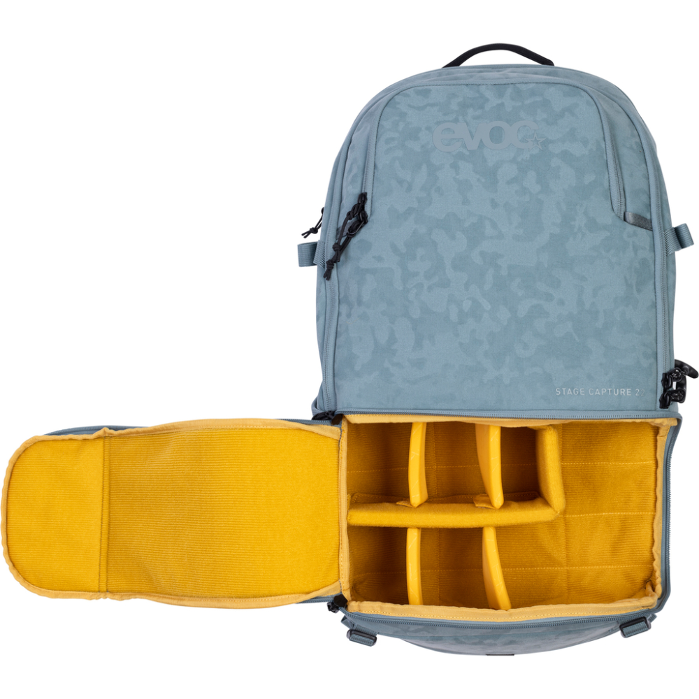 Evoc Stage Capture 22L Backpack, steel