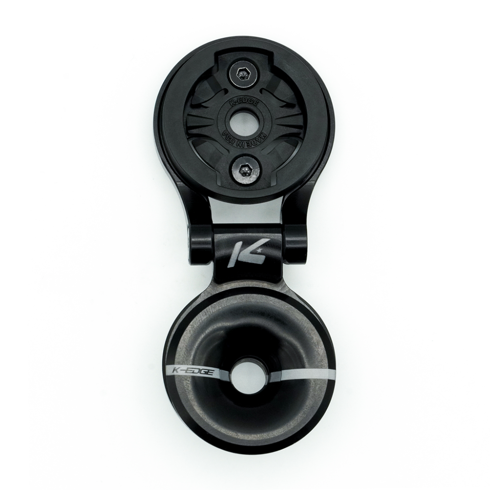 K-Edge K-EDGE GARMIN Race Stem Mount with Top Cap, Adjustable, Schwarz