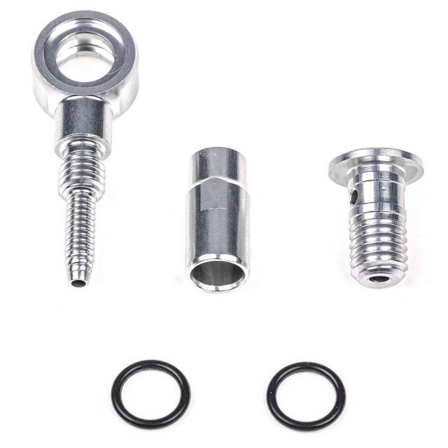 Trickstuff Ringanschluss, Für Kevlar Leitung, schwarz