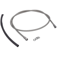 Trickstuff Bremsleitungsset Goodridge raw 5mm, 900mm, inkl. 2x 5mm Überwurfmutter