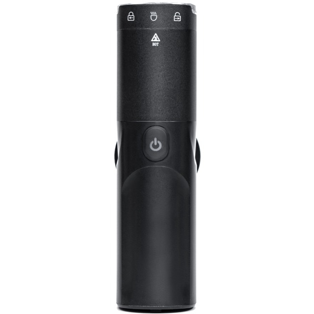 Lelumia Lampe Twist 600, 600 Lumen inkl. USB-C Ladekabel schwarz