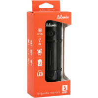 Lelumia Lampe Tri Eye Pro, 1000 Lumen inkl. USB-C Ladekabel schwarz