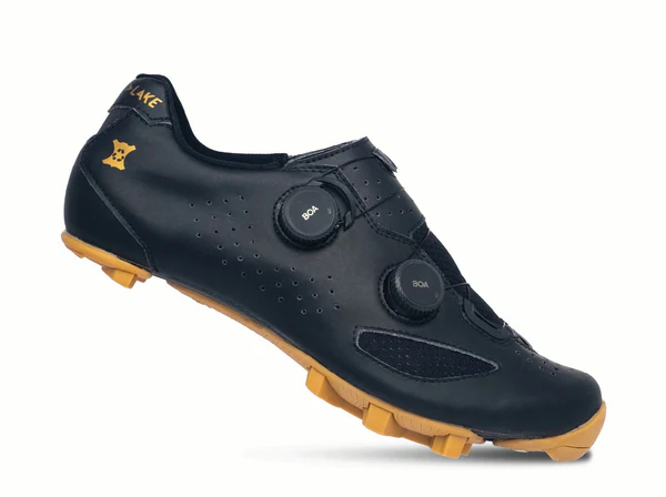 Lake Cycling Mx239-x Gravel Black/gold 45