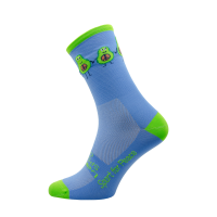 DirtySox Socks Allround Elite - Peace Avocado - Laureus - Blue - L (44 - 47)